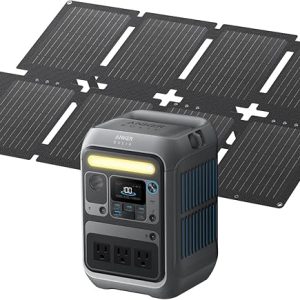 Anker SOLIX C300 Solar Generator - 60W Panel Included